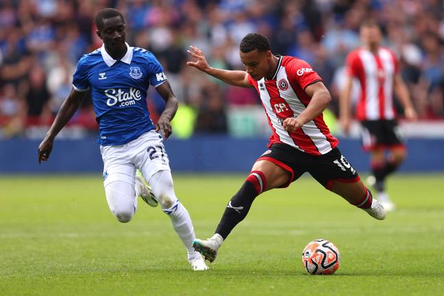 Everton and Sheffield United played out a 2-2 draw in September. (Image Credit: Getty)